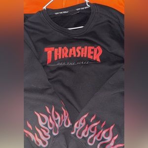 Thrasher x vans XL sweater